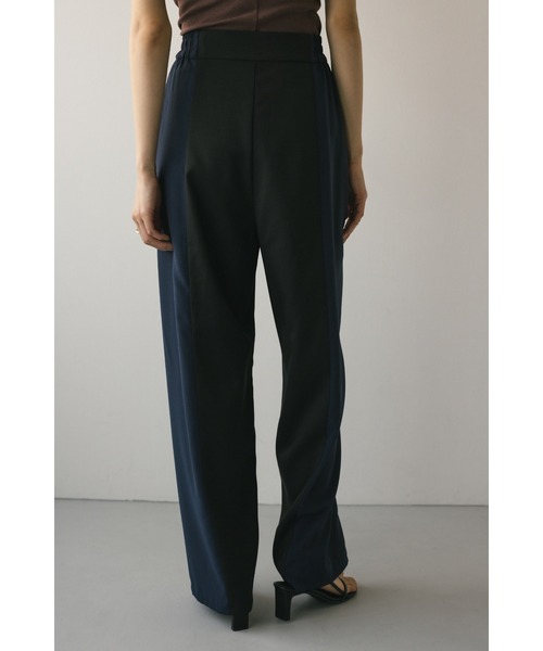 STYLEMIXER(スタイルミキサー)の「ツートーンリラックスラインパンツ(その他パンツ・レディース・ベージュ/ブラック・SMALL/MEDIUM)」の10枚目の写真