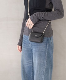 【 SENTI 】3021 SHRINK LEATHER NECKWALLET
