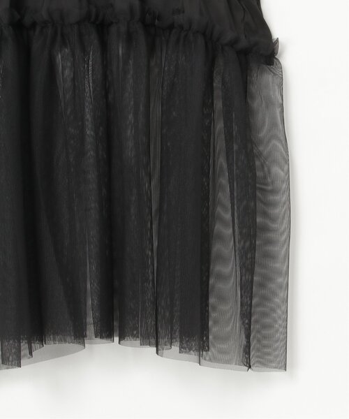 VENCEEXCHANGE（ヴァンスエクスチェンジ）の「チュール切替キャミソール（キャミソール・レディース・オフホワイト/ライトグレー/ブラック・FREE）」の22枚目の写真