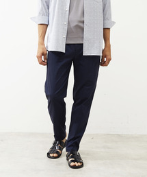 MEN'S MELROSE | 麻混ハイパーストレッチワンタックイージーテーパードパンツ(その他パンツ)
