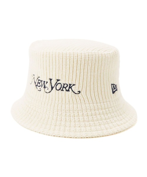 ニューエラ ニット帽 ニットバケット ニューヨークマガジンコラボ（ハット）｜NEW ERA（ニューエラ）