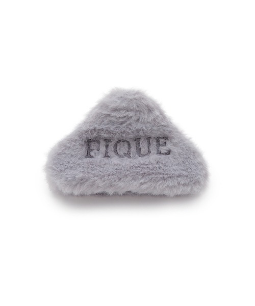 gelato pique（ジェラートピケ）の「エコファーバンスクリップ（バレッタ/ヘアクリップ・レディース・ブルー/ピンク/オフホワイト・FREE）」の13枚目の写真