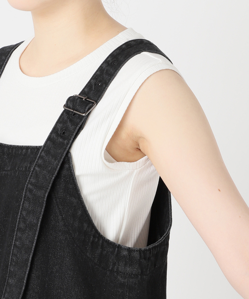 追加》【WEB限定】デニムオーバーオール（サロペット