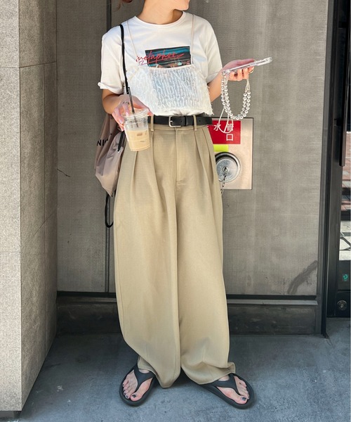 feepur（フェピュール）の「フェザーライクシアービスチェ（その他トップス・レディース・アイボリー/ブラック・MEDIUM）」の21枚目の写真