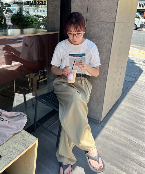 feepur（フェピュール）の「フェザーライクシアービスチェ（その他トップス・レディース・アイボリー/ブラック・MEDIUM）」の18枚目の写真