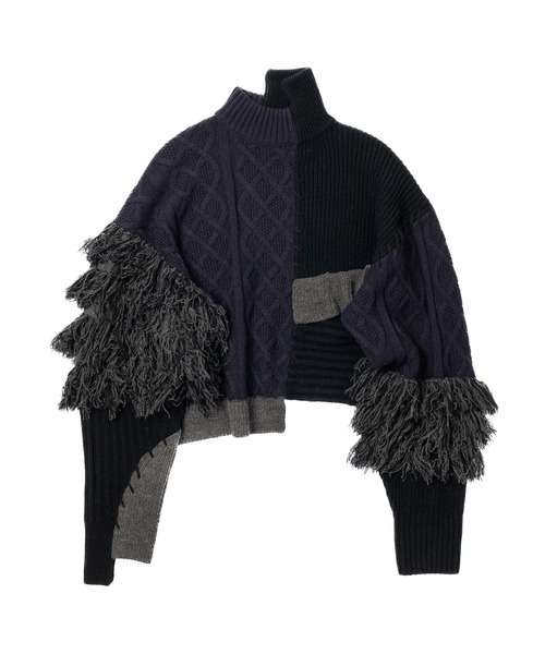 Wizzard（ウィザード）の「Wizzard ウィザード / PATCHWORK KNIT