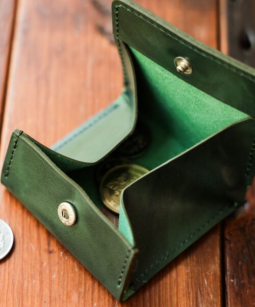 BEAMS JAPAN(ビームス ジャパン)の「A-LOOK / 別注 コインケース(コインケース・メンズ・ブラック/ブラウン系その他4/ダークブラウン/グリーン系その他5/インディゴブルー/オレンジ・ONE SIZE)」の11枚目の写真