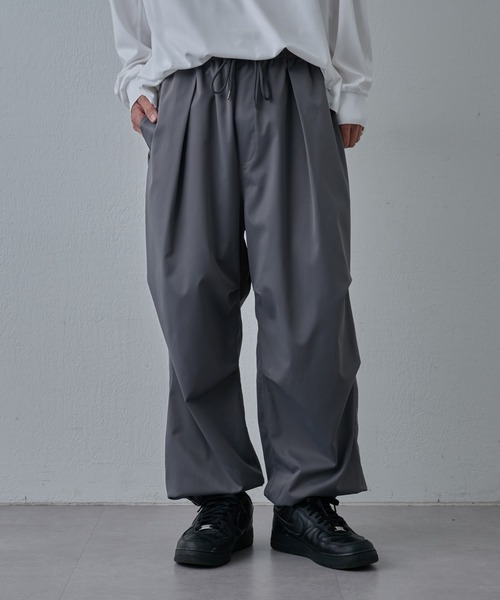 COLONY 2139（コロニートゥーワンスリーナイン）の「ストレッチグランドジョガーパンツ（その他パンツ・メンズ・グレー/ブラック・MEDIUM/LARGE）」の7枚目の写真