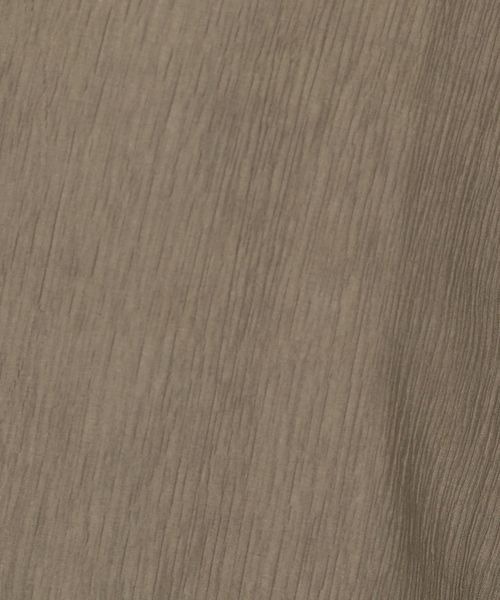 mysty woman（ミスティウーマン）の「ダブルボタンシャツジャケット2  142267（テーラードジャケット・レディース・モカ/グレイッシュベージュ/ブラック・FREE）」の4枚目の写真