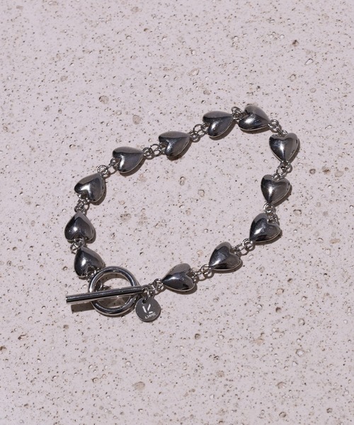 LHME “Moment”ハートエタニティブレスレット/サージカルステンレス316L（金属アレルギー対応）（ブレスレット）｜LHME（エルエイチエムイー）