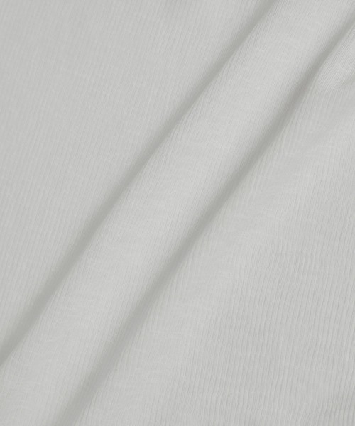 NERGY（ナージー）の「【水陸両用＆ドライタッチ】シアーテレコカットアウトTシャツ（Tシャツ/カットソー・レディース・ブラック/ホワイト・FREE）」の22枚目の写真