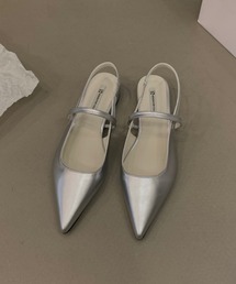 シンプルベルトミュール