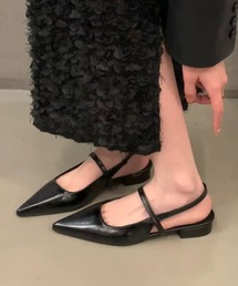 シンプルベルトミュール