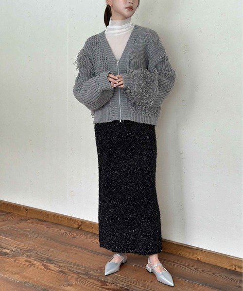 Per sist ence(パーシエンス)の「シンプルベルトミュール(パンプス・レディース・シルバー/ブラック・MEDIUM/LARGE)」の11枚目の写真