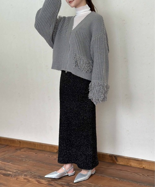 Per sist ence(パーシエンス)の「シンプルベルトミュール(パンプス・レディース・シルバー/ブラック・MEDIUM/LARGE)」の14枚目の写真