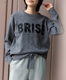 Munich | メリノウールスパンコール刺繍ロゴニットプルオーバー(ニット/セーター)