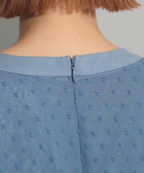 Ray BEAMS（レイビームス）の「カット ドビー  キーネック ワンピース（ワンピース・レディース・ブラック/ブルー系その他2・0/1）」の17枚目の写真