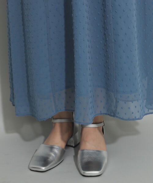 Ray BEAMS（レイビームス）の「カット ドビー  キーネック ワンピース（ワンピース・レディース・ブラック/ブルー系その他2・0/1）」の21枚目の写真