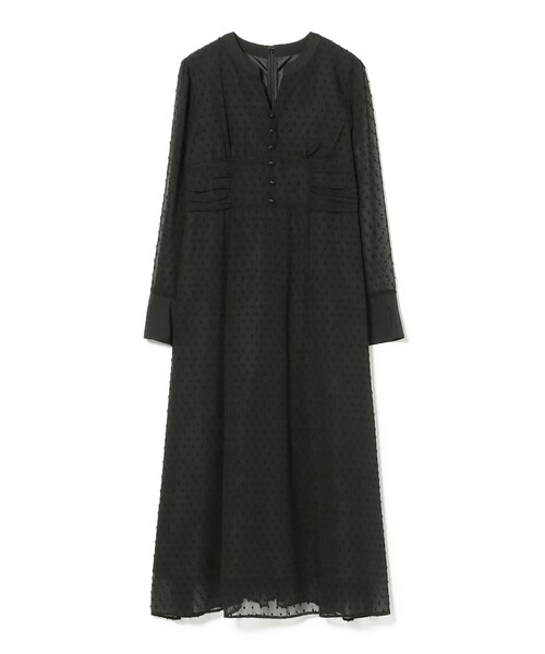 Ray BEAMS（レイビームス）の「カット ドビー  キーネック ワンピース（ワンピース・レディース・ブラック/ブルー系その他2・0/1）」の22枚目の写真