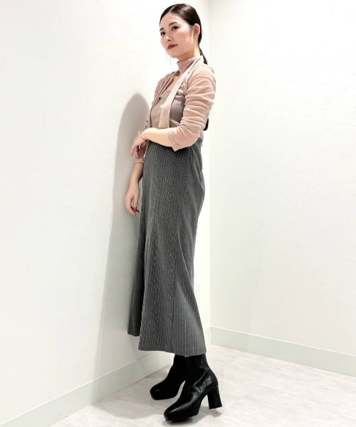 HIMIKO（ヒミコ）の「【Made in Japan】【撥水】スクエアトゥストームブーツ/641414（ブーツ・レディース・ブラック/ブルーグレー・23.5cm/24.0cm/24.5cm/23.0cm/22.0cm/22.5cm/25.0cm）」の22枚目の写真