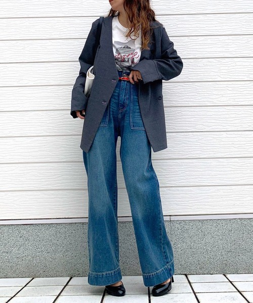 Q（キュー）の「オーバルバックルベルト（ベルト・レディース・レッド/ブラック/オリーブ・ONE SIZE）」の8枚目の写真