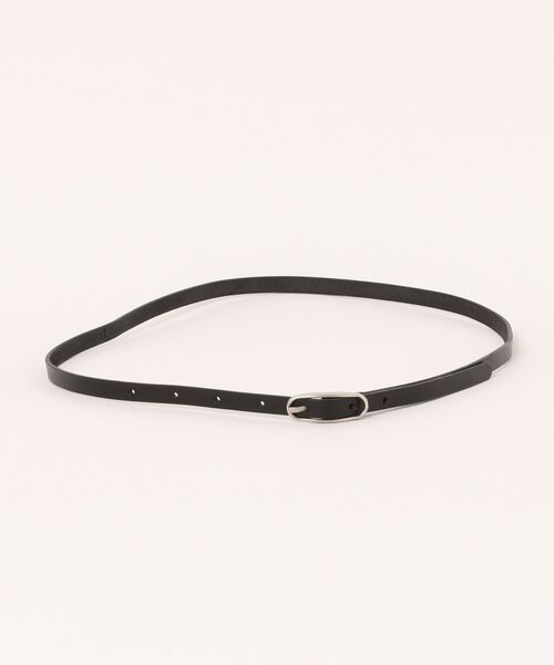 Q（キュー）の「オーバルバックルベルト（ベルト・レディース・レッド/ブラック/オリーブ・ONE SIZE）」の11枚目の写真