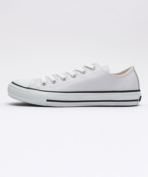 CONVERSE（コンバース）の「converse コンバース LEATHER ALL STAR OX レザー オールスター オックス WHITE（スニーカー・メンズ・ホワイト・5h/8/9/7/9h/8h/4/7h/11h/10h/5/6h/3/3h/4h/6）」の7枚目の写真