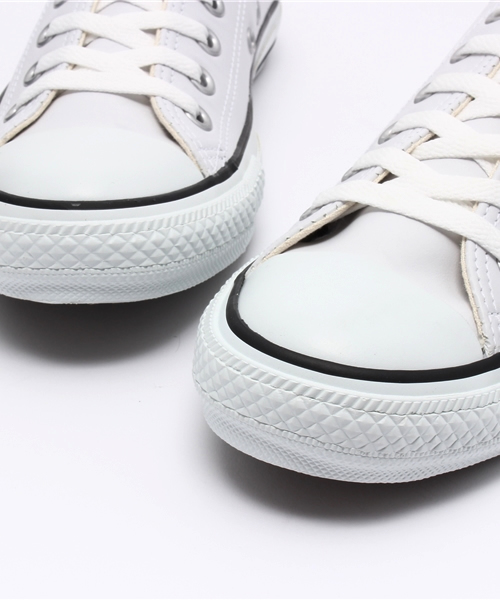 CONVERSE（コンバース）の「converse コンバース LEATHER ALL STAR OX レザー オールスター オックス WHITE（スニーカー・メンズ・ホワイト・5h/8/9/7/9h/8h/4/7h/11h/10h/5/6h/3/3h/4h/6）」の2枚目の写真