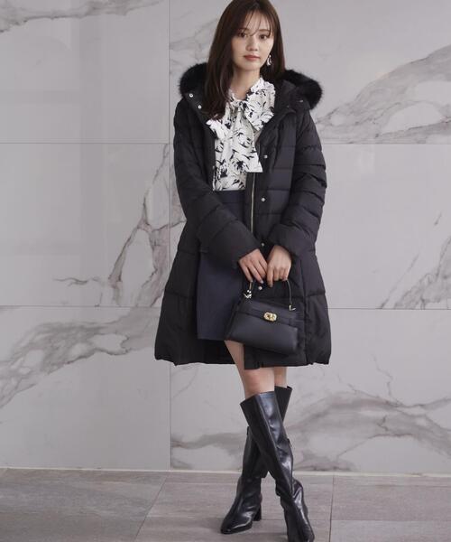 PROPORTION BODY DRESSING(プロポーションボディドレッシング)の「ベーシックロングダウン / 1214252005(ダウンジャケット/コート・レディース・グレー/ブラック/ネイビー・MEDIUM/SMALL/X-SMALL)」の5枚目の写真