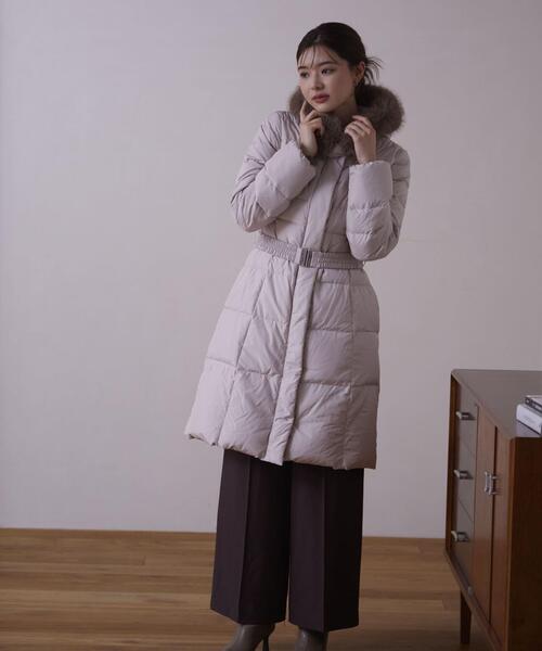 PROPORTION BODY DRESSING(プロポーションボディドレッシング)の「ベーシックロングダウン / 1214252005(ダウンジャケット/コート・レディース・グレー/ブラック/ネイビー・MEDIUM/SMALL/X-SMALL)」の19枚目の写真