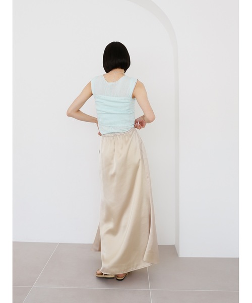 Katrin TOKYO(カトリーントーキョー)の「multi way sheer tee(Tシャツ/カットソー・レディース・ブルー系その他/ホワイト/ブラック・XS/FREE)」の9枚目の写真