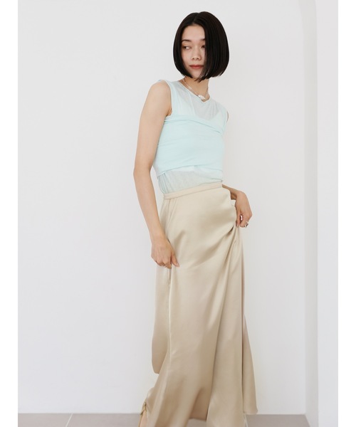 Katrin TOKYO(カトリーントーキョー)の「multi way sheer tee(Tシャツ/カットソー・レディース・ブルー系その他/ホワイト/ブラック・XS/FREE)」の11枚目の写真