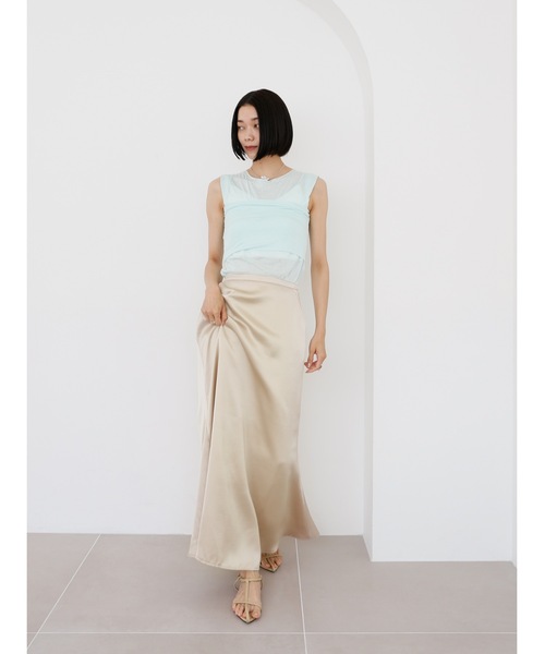 Katrin TOKYO(カトリーントーキョー)の「multi way sheer tee(Tシャツ/カットソー・レディース・ブルー系その他/ホワイト/ブラック・XS/FREE)」の13枚目の写真