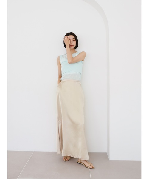 Katrin TOKYO(カトリーントーキョー)の「multi way sheer tee(Tシャツ/カットソー・レディース・ブルー系その他/ホワイト/ブラック・XS/FREE)」の15枚目の写真