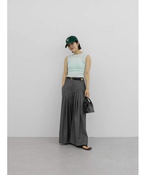 Katrin TOKYO(カトリーントーキョー)の「multi way sheer tee(Tシャツ/カットソー・レディース・ブルー系その他/ホワイト/ブラック・XS/FREE)」の17枚目の写真