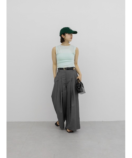 Katrin TOKYO(カトリーントーキョー)の「multi way sheer tee(Tシャツ/カットソー・レディース・ブルー系その他/ホワイト/ブラック・XS/FREE)」の18枚目の写真