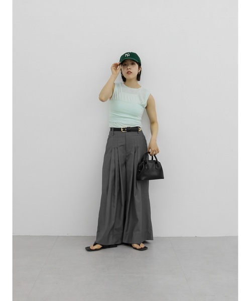 Katrin TOKYO(カトリーントーキョー)の「multi way sheer tee(Tシャツ/カットソー・レディース・ブルー系その他/ホワイト/ブラック・XS/FREE)」の20枚目の写真