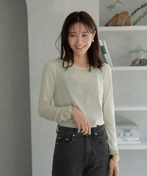 STYLE DELI | 夏も着れるテロテロ長袖Tシャツ(Tシャツ/カットソー)