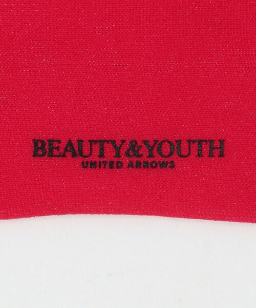 BEAUTY&YOUTH UNITED ARROWS（ビューティーアンドユースユナイテッドアローズ）の「シアーハイソックス（ソックス/靴下・レディース・ホワイト/レッド/ブラック・FREE）」の7枚目の写真