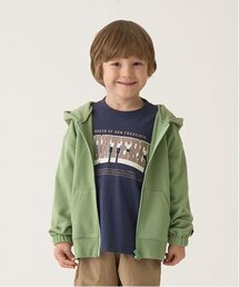 b・ROOM | 【セットアップ可能】ドロップシンプルジップパーカ(パーカー)