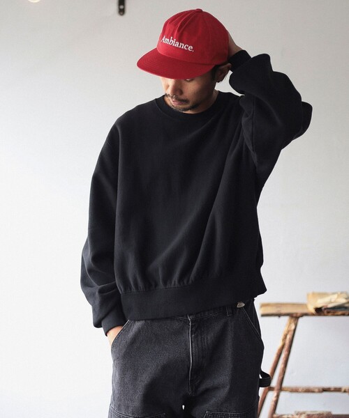 B:MING by BEAMS（ビーミングバイビームス）の「ambiance / Short Wide Sweat（スウェット・メンズ・レッド/ブラック・MEDIUM/SMALL/LARGE/X-LARGE）」の9枚目の写真