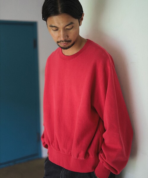 B:MING by BEAMS（ビーミングバイビームス）の「ambiance / Short Wide Sweat（スウェット・メンズ・レッド/ブラック・MEDIUM/SMALL/LARGE/X-LARGE）」の18枚目の写真