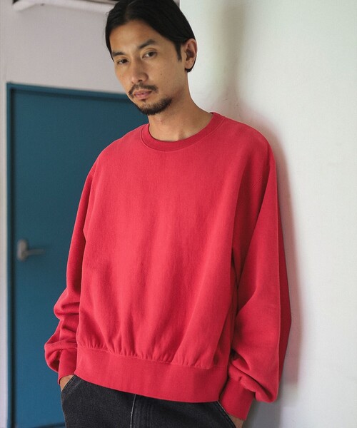 B:MING by BEAMS（ビーミングバイビームス）の「ambiance / Short Wide Sweat（スウェット・メンズ・レッド/ブラック・MEDIUM/SMALL/LARGE/X-LARGE）」の19枚目の写真