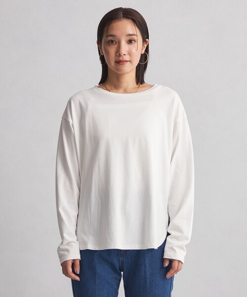 新品　グリーンレーベル　＜at ease＞ロングスリーブ カットソー　３枚セット green label relaxing（グリーンレーベルリラクシング）の