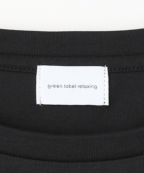 green label relaxing(グリーンレーベルリラクシング)の「【WEB限定】<at ease>ロングスリーブ カットソー(Tシャツ/カットソー・レディース・オフホワイト/ブラック・FREE)」の4枚目の写真