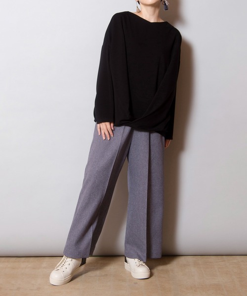 【セール】フロントタックプルオーバー（Tシャツ/カットソー）｜OSMOSIS（オズモーシス）