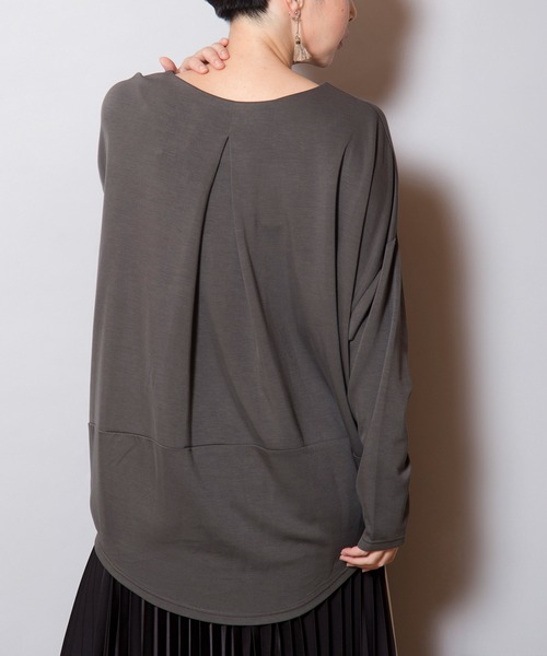 【セール】フロントタックプルオーバー（Tシャツ/カットソー）｜OSMOSIS（オズモーシス）