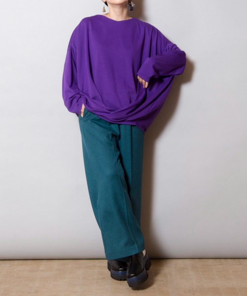 【セール】フロントタックプルオーバー（Tシャツ/カットソー）｜OSMOSIS（オズモーシス）