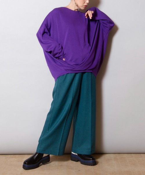 【セール】フロントタックプルオーバー（Tシャツ/カットソー）｜OSMOSIS（オズモーシス）