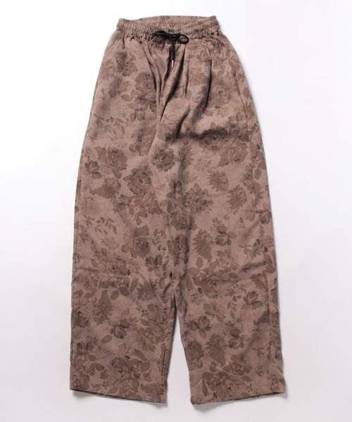 Revo.（レボ）の「【BENDER TOKYO】セミワイド ルーズシルエット モノトーンフラワー コーデュロイパンツ（その他パンツ・メンズ・チャコール/ベージュ・S/M/L/XL）」の15枚目の写真